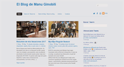 Desktop Screenshot of manuginobili.com