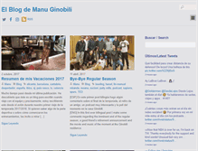 Tablet Screenshot of manuginobili.com